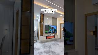 Living Room Interior Wall TV Unit – Latest Trending Design 2026 ✨ #interiordesign #home #livingroom
