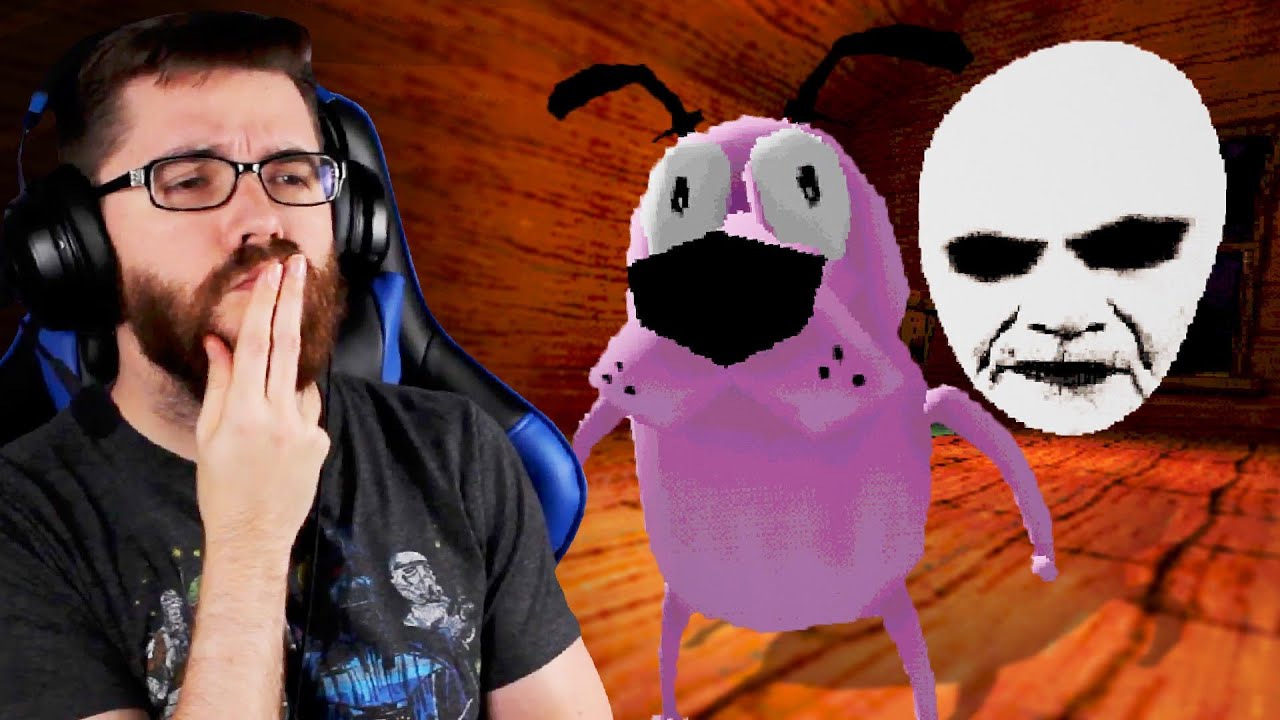 So Someone Found This Creepy Courage The Cowardly Dog PS1 Game