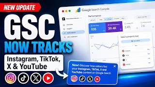 How to Add YouTube and X to Google Search Console (GSC New 2026 Feature) screenshot 3