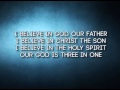 This I Believe The Creed Instrumental with lyrics
