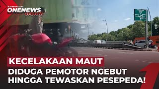Download lagu Kecelakaan Maut di Jalan Ahmad Yani Bekasi, Pesepeda Tewas Ditabrak Motor Sport | OneNews Update
