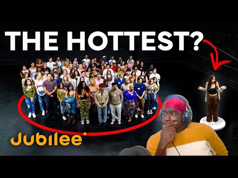 Reacting to Can 100 Strangers Find the Hottest Person? ⎮#jubilee