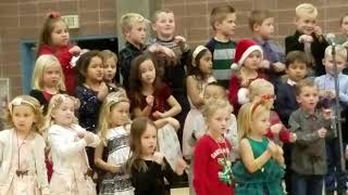 2017 Kindergarten Holiday show part 6
