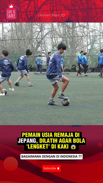 TAK HERAN JEPANG DIJULUKI ' KING OF ASIA ' | LATIHAN SEPAKBOLA USIA REMAJA DI JEPANG 😨 #beritabola
