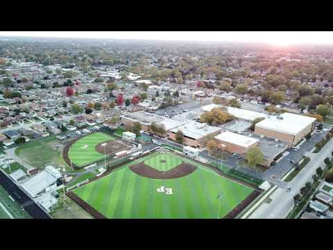Drone Over Evergreen Park