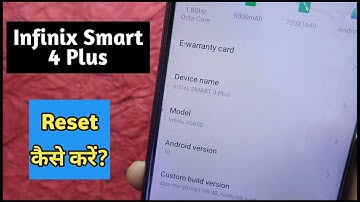 Infinix Smart 4 Plus Reset Kaise Kare | Infinix Smart 4 Plus Factory Data Reset| Infinix Phone Reset