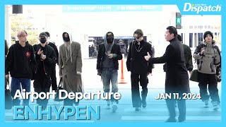 ENHYPEN, Incheon International Airport DEPARTURE