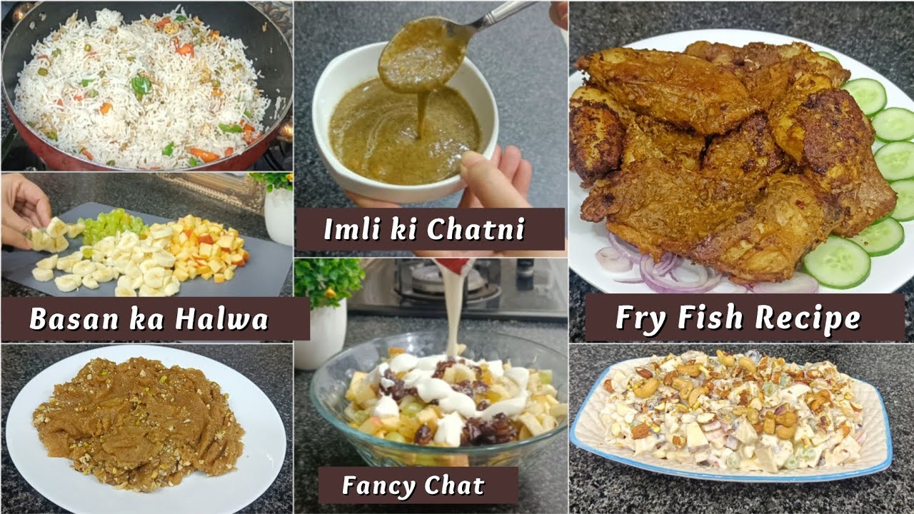 Fry Fish with Garlic Sauce | Fancy Creamy Chat Recipe | winter special Halwa Recipe, Egg Fried Rice