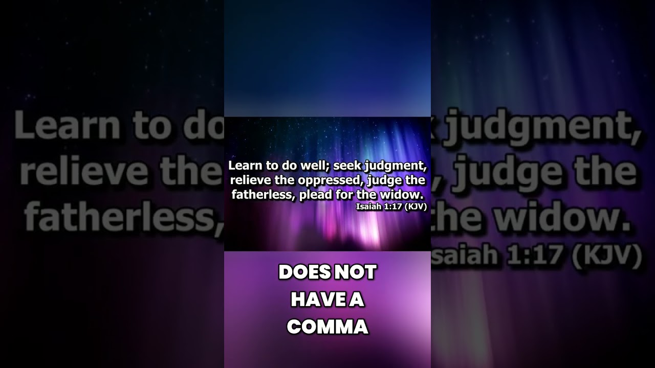 Learn To Do Good: Follow Yah's Law & Instructions