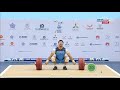 Vladimir sedov 94 kg snatch 180 kg  2014 world weightlifting championships