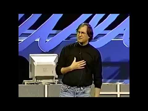 Видео: Стив Джобс отвечает на выпад про Java и OpenDoc (1997)