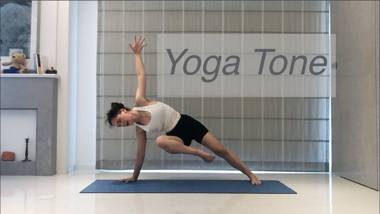 yoga tone Power vinyasa for strength and tone YouTube