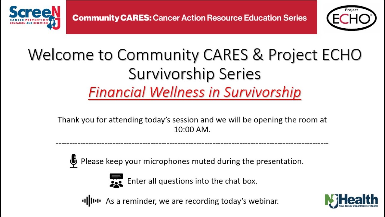 Financial Wellness in Survivorship Project ECHO