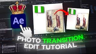 How to Make This Viral Photo Transition Edit in After Effects screenshot 3
