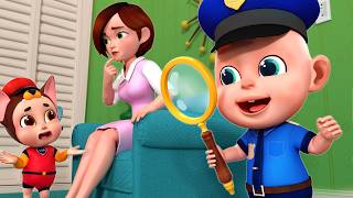 Who Stole the Cake? 🎂🚨 | Police Officer Song | ABC Song | Rosoo Nursery Rhymes