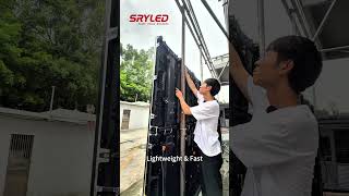 Stage grade RH LED Screen #stageled  #RHLED #StageGradeLED #LEDScreenStage #sryled #leddisplay