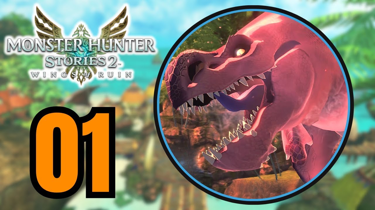 Let's Play Monster Hunter Stories 2: Mahana Village, a Crazy Anjanath, and Alcala Valley