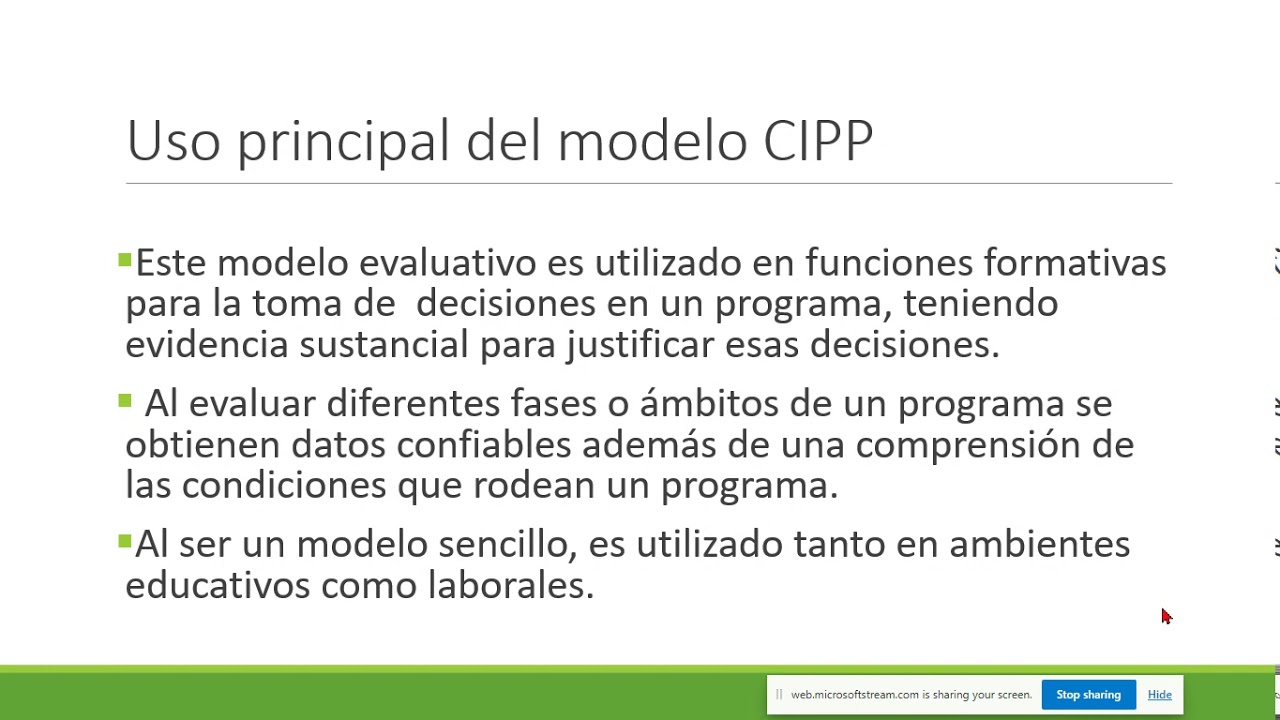 Modelo CIPP de Daniel L Stufflebeam - YouTube