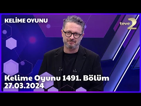 Kelime Oyunu 1491 . Bölüm 27.03.2024  FULL BÖLÜM İZLE