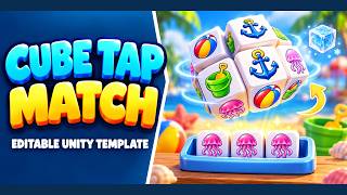 Cube Tap Match | Unity Game Template + Level Editors + LiveOps Update