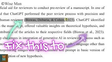 How to fix et. al. error in APA style in EndNote #endnote #etal #error #fix