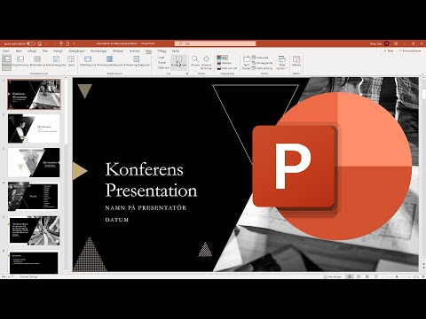 Video: Hur infogar man en platshållartext i PowerPoint?