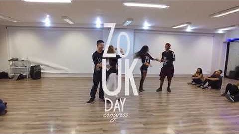 Adriana Coutinho, Pedro Hugo, Romina Hidalgo e Leo Bruno - Zouk Day Congress 2017
