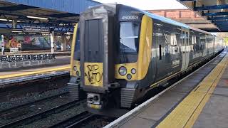 SWR Class 450003 Desiro Arriving into Southampton Central The 30th of January 2026