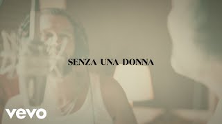 Video thumbnail of "Claudio Capéo - Senza una donna (Radio edit) (Lyrics Video)"