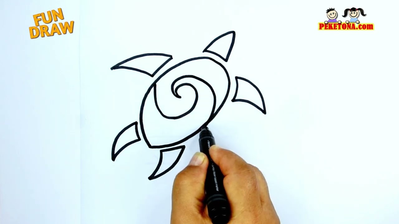 Simple drawings you can do step by step