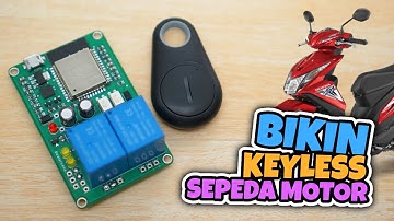 Keyless Motor Murah Pakai ESP32 - PCBWAY.COM