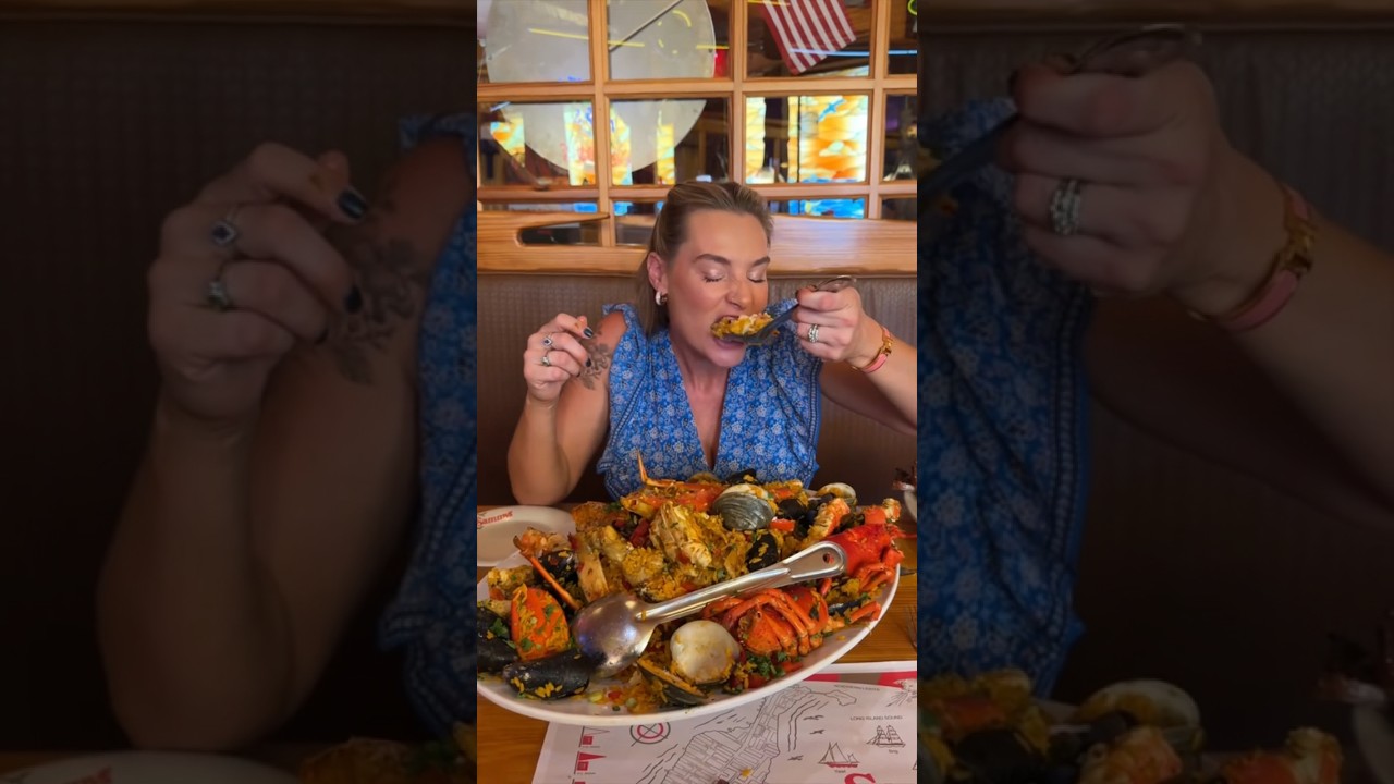 Part 2 of 2: We went ALL OUT at Sammy’s Fish Box on City Island in the Bronx! 🍤🦞🦀🤯#DEVOURPOWER