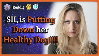 r/JUSTNOFAMILY  (3 stories) | Sister in law puts down her healthy dog, & more family stories!!!!