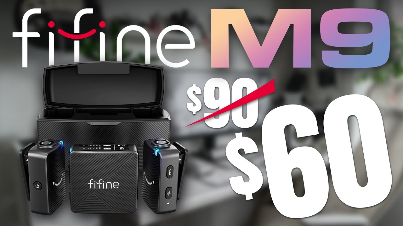 FIFINE M9 Review | $60 Wireless Mic — Worth It or Waste of Money?