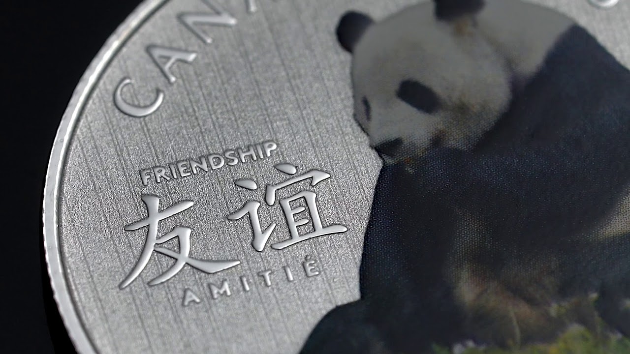 Pure Silver Coin - The Peaceful Panda, a Gift of Friendship (2018