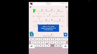Cryptogram: The Solution For Level 102! - Step by Step Word Brain Puzzle