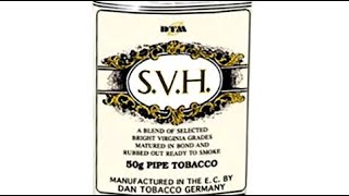 🇩🇪🇺🇸 Pfeife rauchen | DTM - Dan Tobacco »M.A. - S.V.H.« | Pipe Tobacco | Pfeifentabak |Pipe Smoking