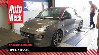 Opel Adam S - Op de Rollenbank Resimi