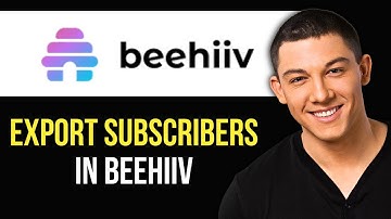 How to Export Subscribers in Beehiiv
