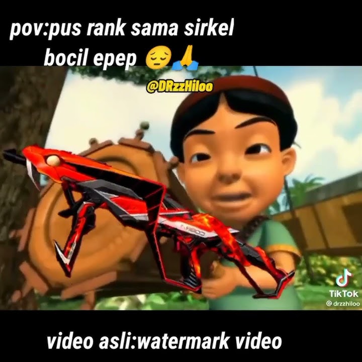 hati hati musuh terlihat upin ipin meme