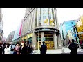 [Walk in Nihonbashi] Mitsukoshi Nihonbashi Main Store in Tokyo, Japan (4K ASMR non-stop 1 h 07 min)