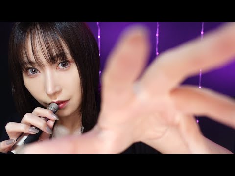 【ASMR】視覚と聴覚を支配する❗️眼球をさわりながらの強烈ゼロ距離マウスサウンド