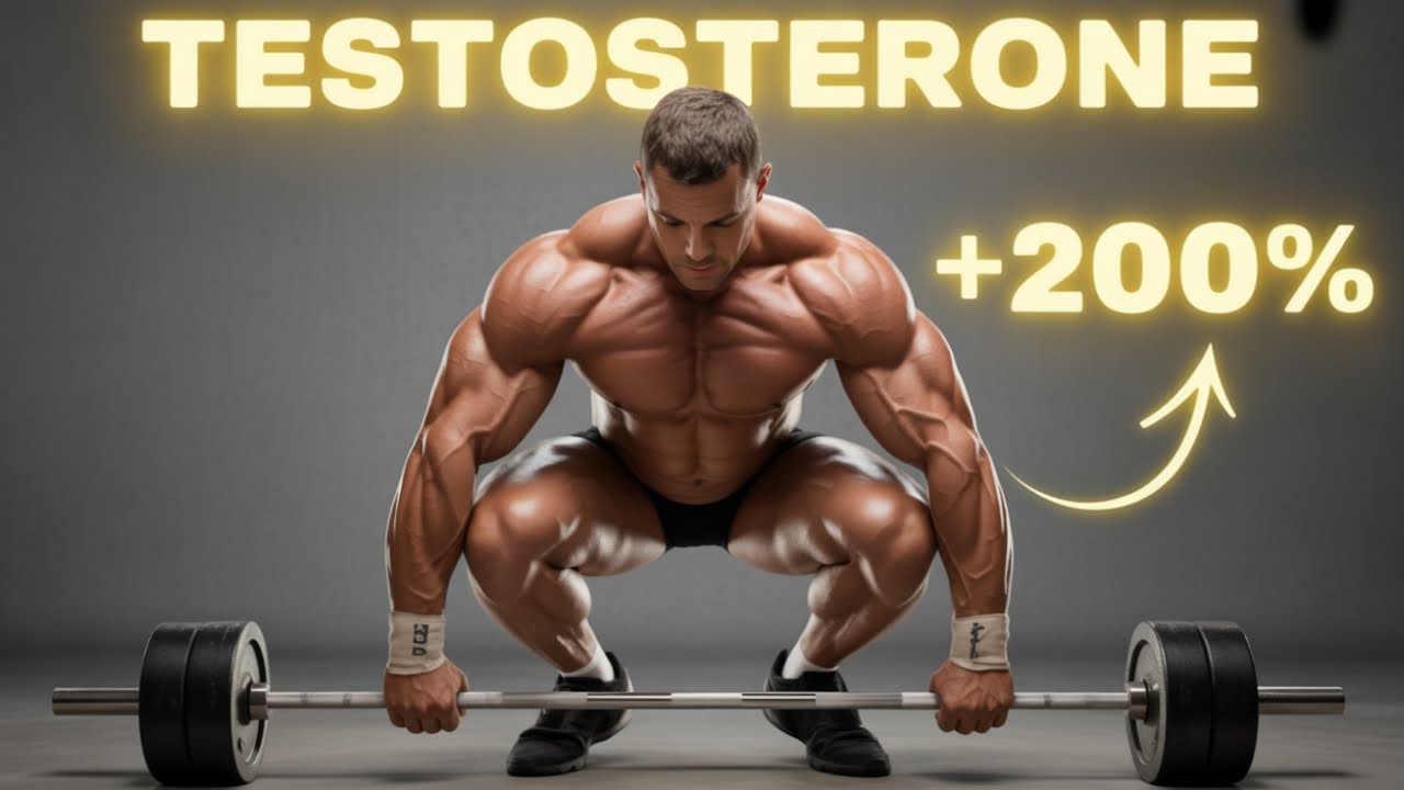 7 Testosterone-Boosting Exercises That Make You a BEAST (No Pills!)