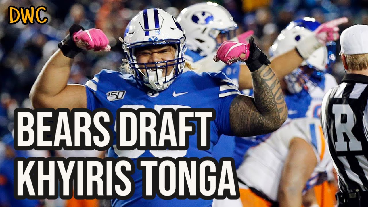 Bears Draft DT Khyiris Tonga || Reaction + Analysis || 2021 NFL Draft