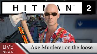 Can I Take Out Every NPC in Miami with ONLY an Axe? | Hitman 2 Axe-Only Challenge