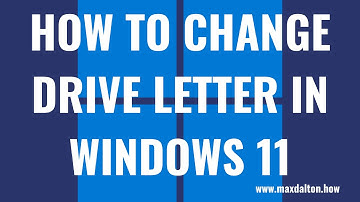 How to Change Drive Letter in Windows 11