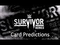 WWE Survivor Series 2016 Card Predictions