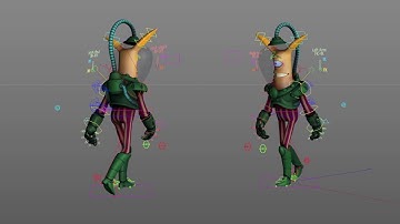 Walk Cycle | 3D Rigging & ANIMATION | C4D |