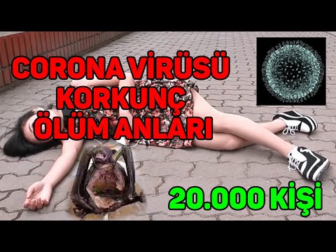 Corona virüsü korkunç ölüm anları! +18 Corona virus death #coronavirus #koronavirus #wuhan