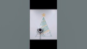Scribit Time-lapse | 60 sec | "New Old treexmas" by Paul Constantin Lazar